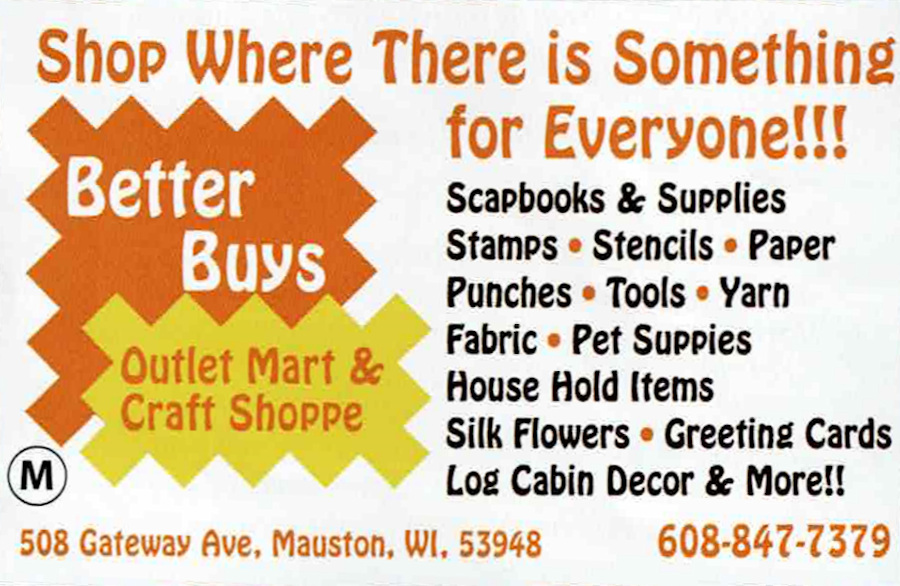 Better Buys Outlet Mart and Craft Shoppe